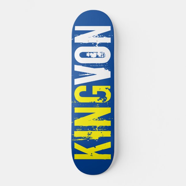 KING VON Skateboard (Vorderseite)