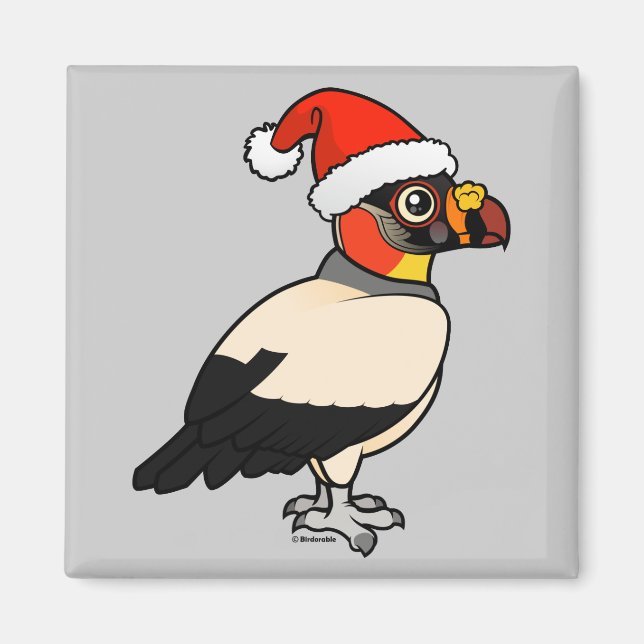 King Vulture Santa Magnet (Vorne)
