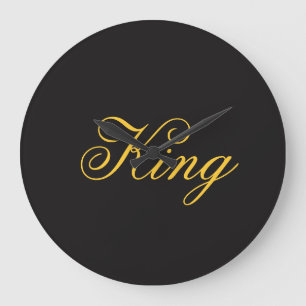 King Wall Clock Große Wanduhr