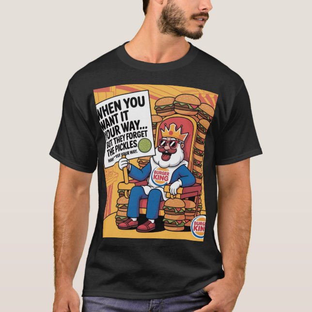King Whopper T-Shirt (Vorderseite)