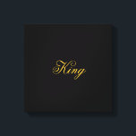 King Wrapped Canvas Leinwanddruck<br><div class="desc">King Wrapped Canvas</div>