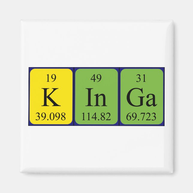 Kinga Periodenmagnet Magnet (Vorne)