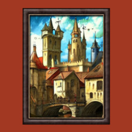 Kingdom Fantasy Digital Art Poster #07