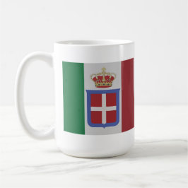 Kingdom of Italy flag Kaffeetasse