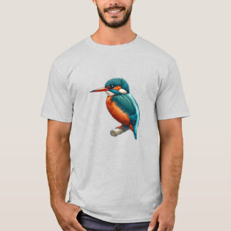Kingfisher bird Basic T - Shirt