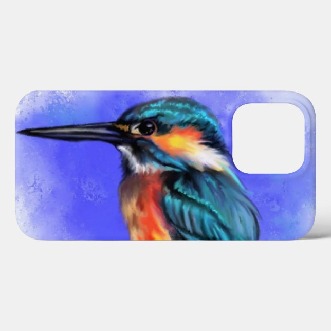 Kingfisher Bird coque iphone (Verso (horizontal))
