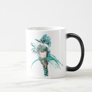Kingfisher Bird Graphic Art Wildlife Animal Art Verwandlungstasse