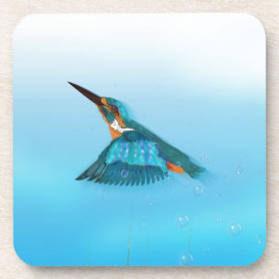 Kingfisher Bird Untersetzer