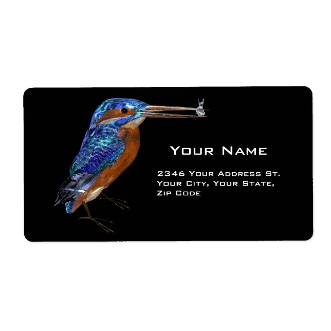 KINGFISHER, Black Blue (Vorne)