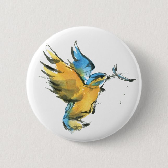Kingfisher Button (Vorderseite)