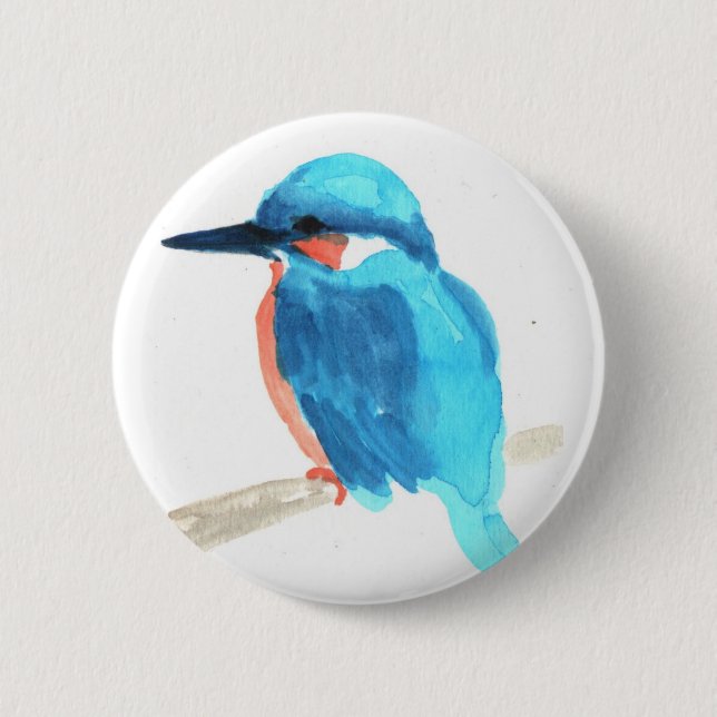 Kingfisher Button Badges (Devant)