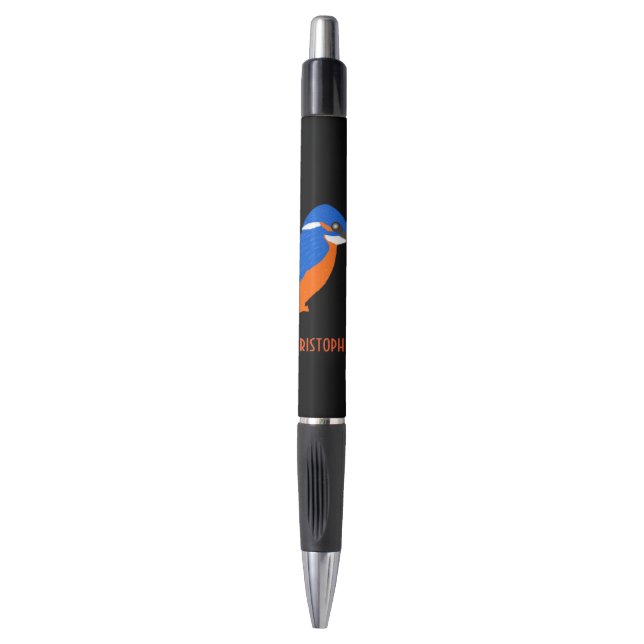 Kingfisher Design Kugelschreiber (Vorderseite Vertikal)