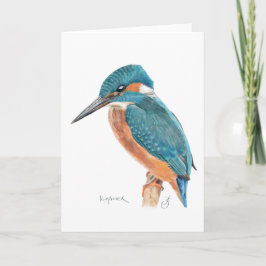 Kingfisher Greeting Card Karte