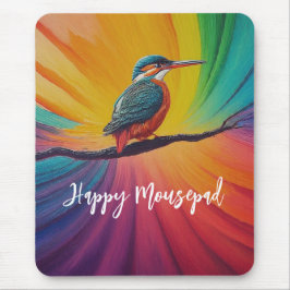 Kingfisher Happy Mousepad