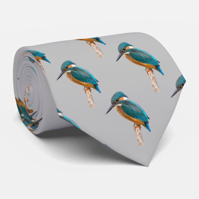 Kingfisher Krawatte (Gerollt)