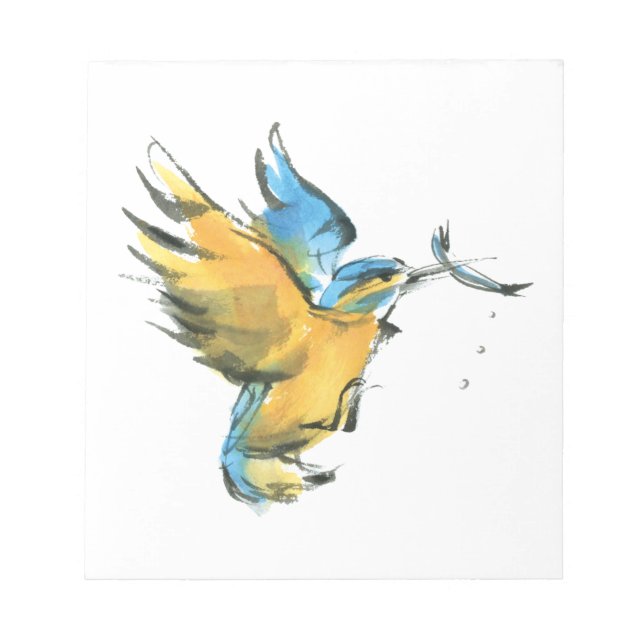 Kingfisher Notizblock (Vorderseite)