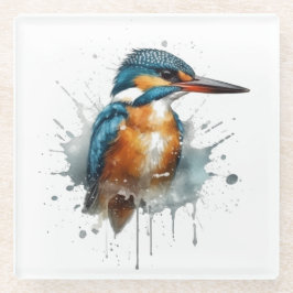 Kingfisher Splash Glasuntersetzer