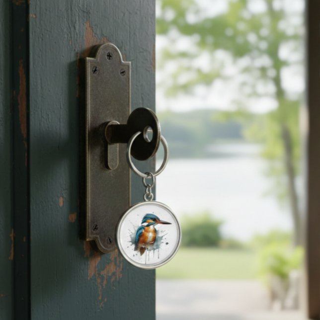 Kingfisher Splash Schlüsselanhänger (Von Creator hochgeladen)