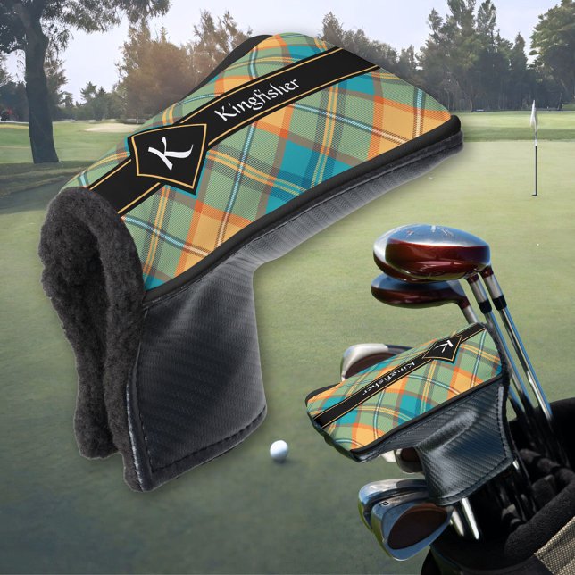Kingfisher Tartan Golf Head Cover Headcover (Von Creator hochgeladen)