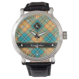 Kingfisher Tartan Watch Armbanduhr