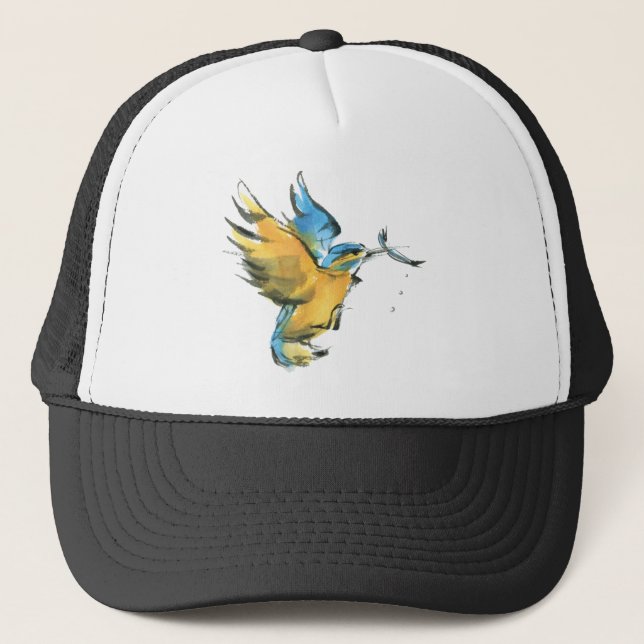 Kingfisher Truckerkappe (Vorderseite)