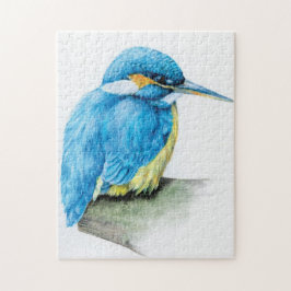 Kingfisher-Vogel-Puzzle