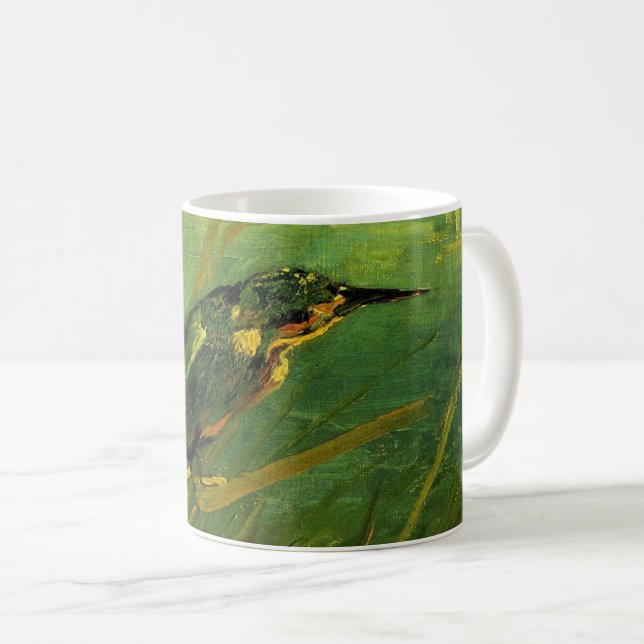 Kingfisher von Vincent van Gogh Kaffeetasse (VorderseiteRechts)