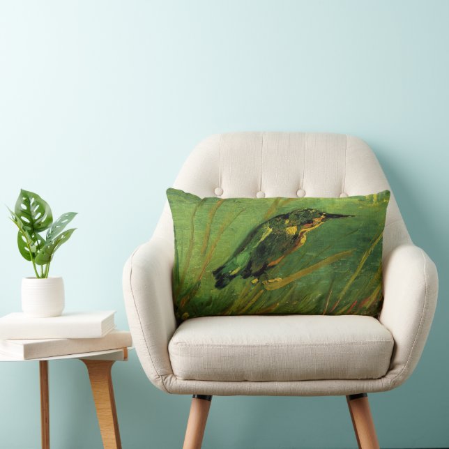 Kingfisher von Vincent van Gogh Lendenkissen (Stuhl )