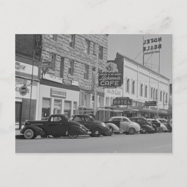 Kingman, Arizona 1943 Postkarte (Vorderseite)