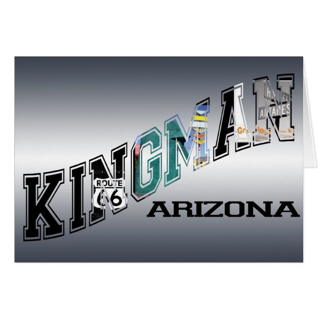 kingman Arizona-Weg 66 (Vorderseite (Horizontal))