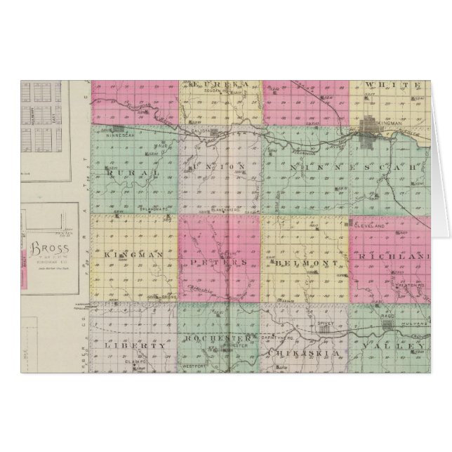 Kingman Landkreis, Kansas (Vorderseite (Horizontal))