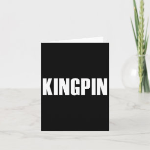 Kingpin Funny Bowling Karte