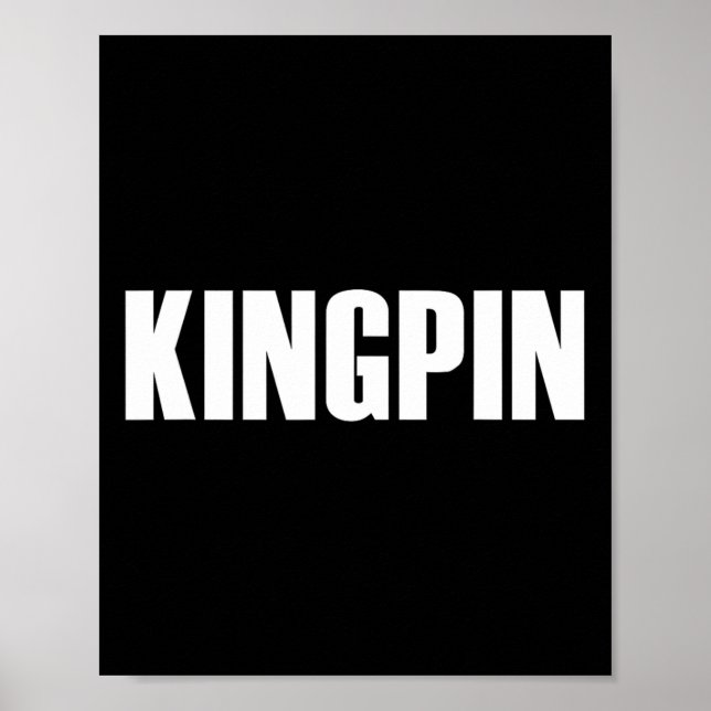 Kingpin Funny Bowling Poster (Vorne)