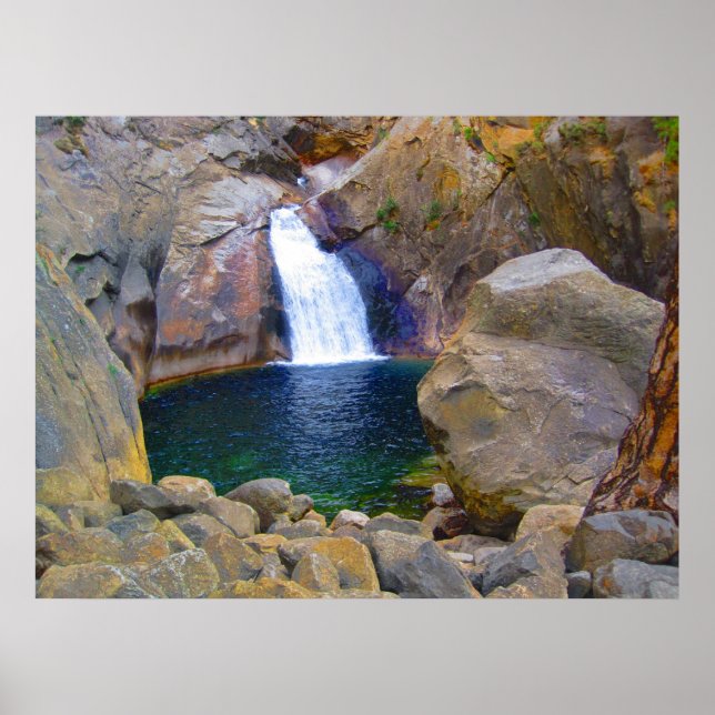 King's Canyon Fall Print Poster (Vorne)