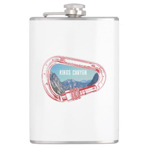 Kings Canyon Klettersteig Carabiner Flachmann