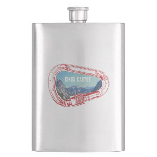 Kings Canyon Klettersteig Carabiner Flachmann