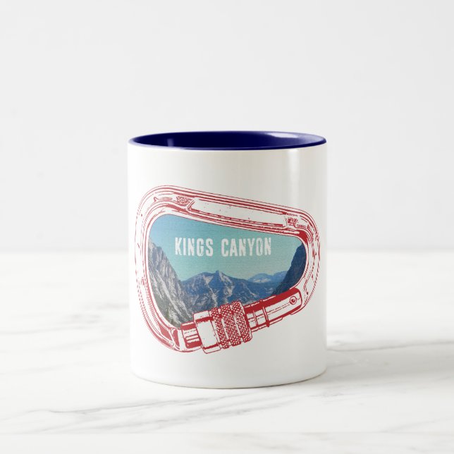Kings Canyon Klettersteig Carabiner Zweifarbige Tasse (Mittel)