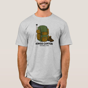 Kings Canyon National Park Backpack T-Shirt
