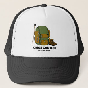 Kings Canyon National Park Backpack Truckerkappe