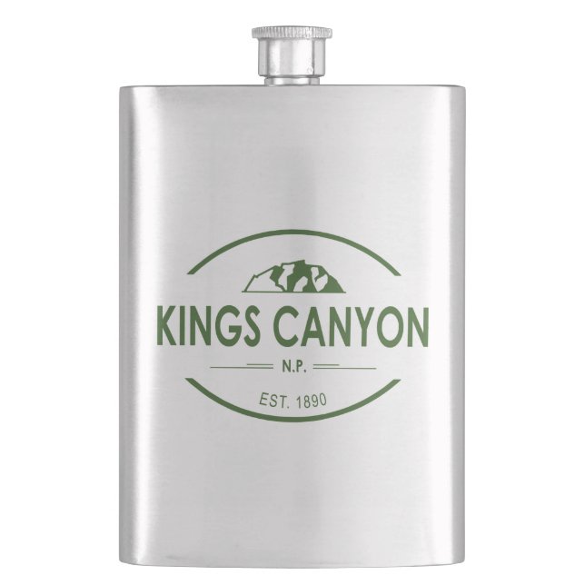 Kings Canyon National Park Flachmann (Vorderseite)