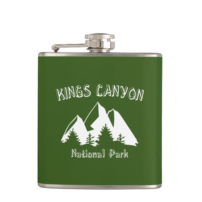 Kings Canyon National Park Flachmann (Vorderseite)