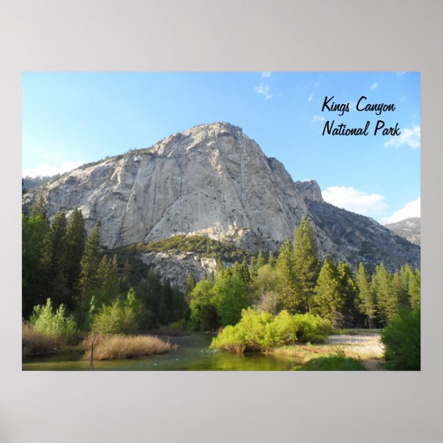 Kings Canyon National Park Poster (Vorne)