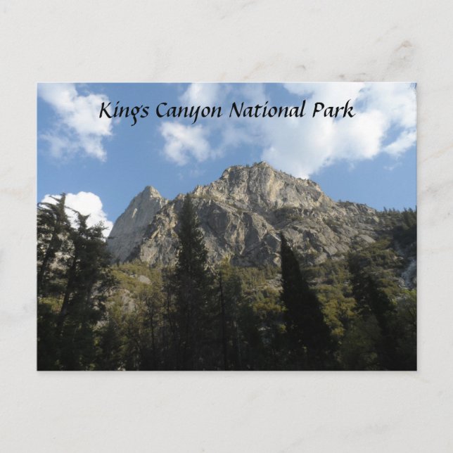 Kings Canyon National Park Postkarte (Vorderseite)