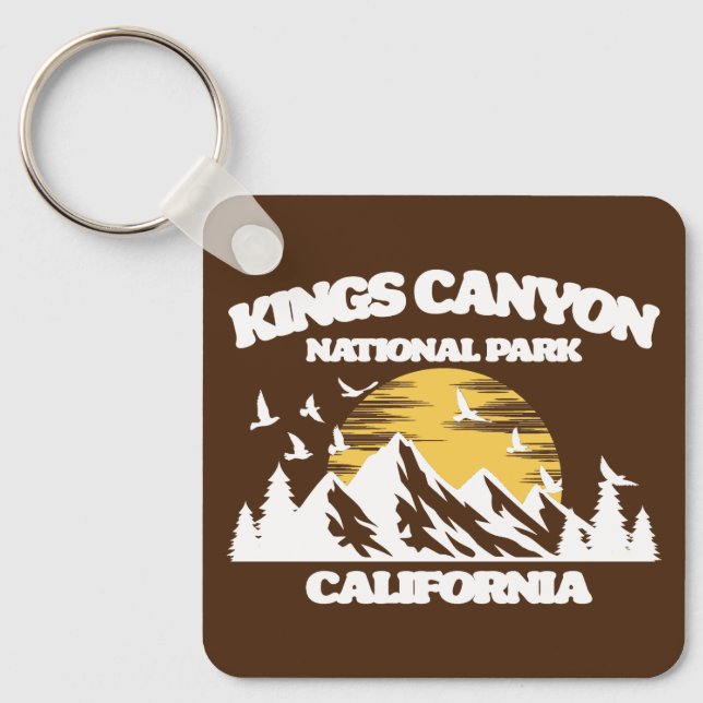 Kings Canyon National Park Schlüsselanhänger (Vorderseite)