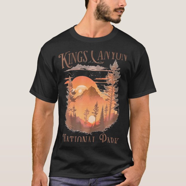 Kings Canyon National Park T - Shirt (Vorderseite)