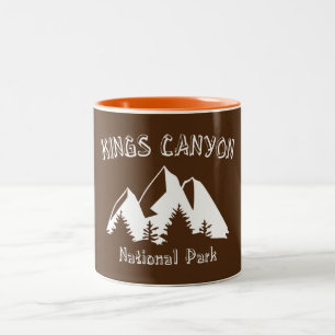 Kings Canyon National Park Zweifarbige Tasse