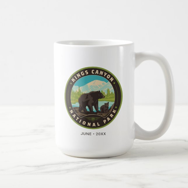 Kings Canyon National Parks Kaffeetasse (Rechts)