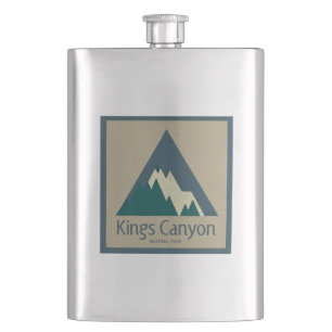 Kings Canyon Nationalpark Rustic Flachmann