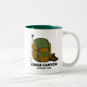 Kings-Canyon-Nationalpark-Tour mit Traglasten Zweifarbige Tasse