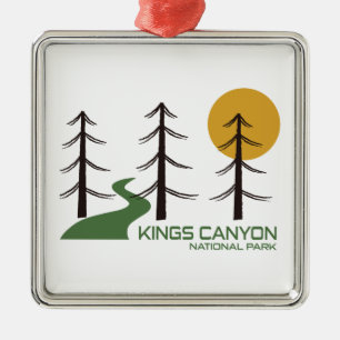 Kings Canyon Nationalparkweg Ornament Aus Metall